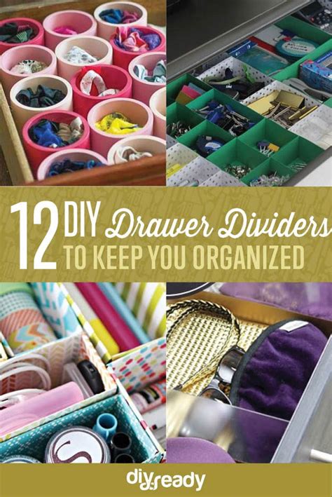 DIY Drawer Dividers – Dexhad