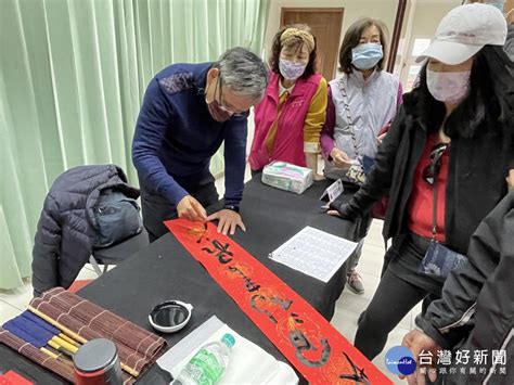 彰美館「癸卯年玉兔迎春揮毫」 書畫名家開筆揮毫迎新年 蕃新聞