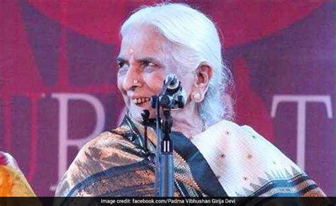 Thumri Queen Girija Devi Dies At 88 In Kolkata