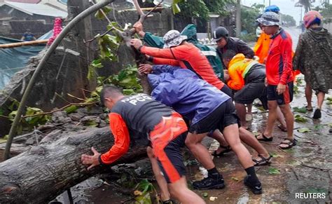 China Braces For Typhoon Doksuri Schools And Businesses Shut