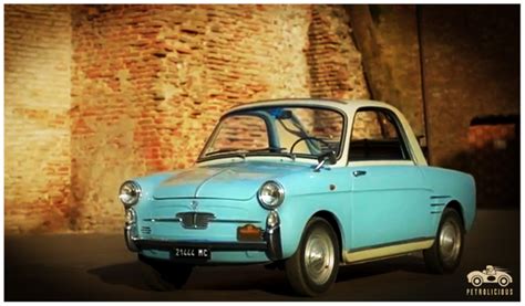 How Adorable Is This Little Italian Car - The Bianchina | Try Something Fun