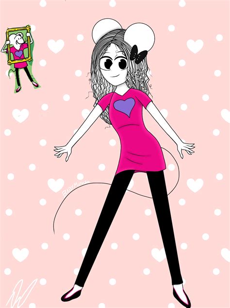 Babymouse As Human By Goldenfox468 On Deviantart