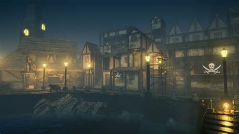 Artstation Pirate Town