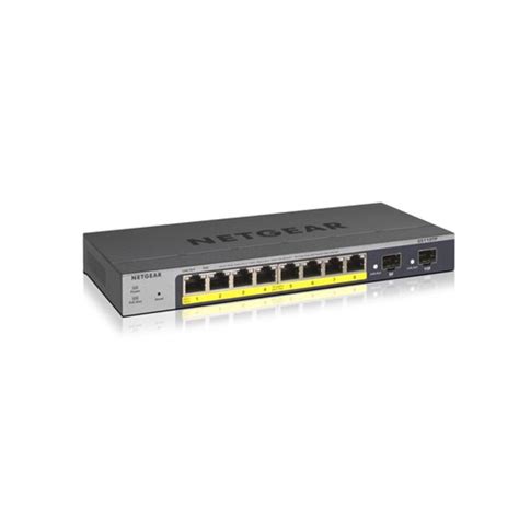 GS110TP 300EUS Netgear 8 Port 10 100 1000 Gigabit Ethernet PoE Smart