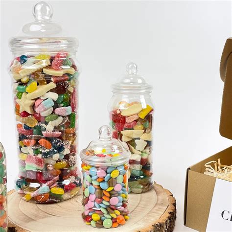 Victorian Reusable PICK MIX Jar Sweet Gift Box Birthday Sweet Gift