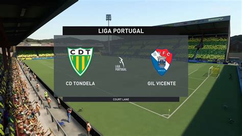 TONDELA VS GIL VICENTE LIGA BWIN 2021 2022 YouTube