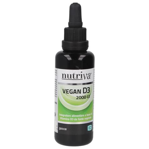 VEGAN D3 2000UI GOCCE 50ML NUTRIVA