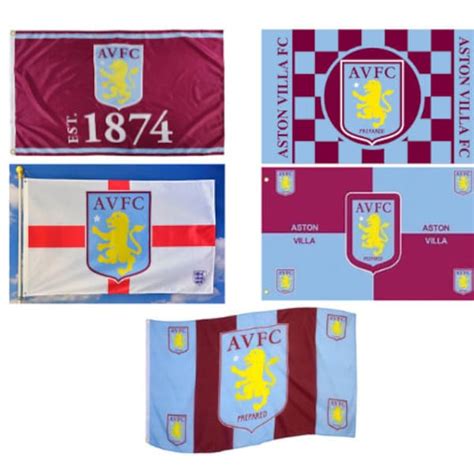 Aston Villa Flag - Etsy