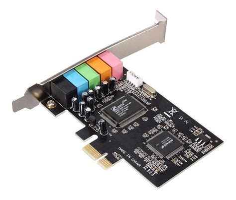 Placa De Som Pcie 6 Canais 5 1 Pci Express 3d Cmedia Windows Frete grátis