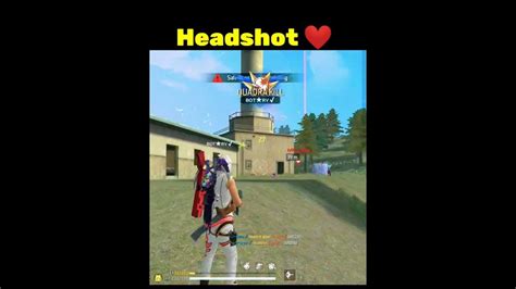 Freefire Headshot Montage😇 Only Headshot Kills Shorts Freefire Youtube