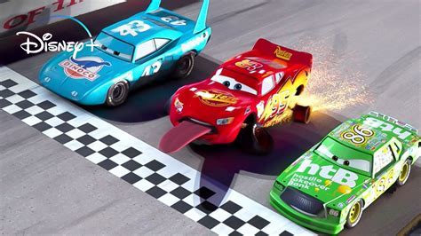 Disney Pixar Cars Racer King Chick Hicks Dinoco Lightning Mcqueen Meta ...