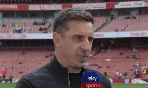 Gary Neville Doubles Down On Desperate Arsenal Trait After North