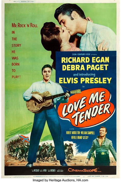 Love Me Tender Released Nov 15 1956 Stars Richard Egan Debra Paget