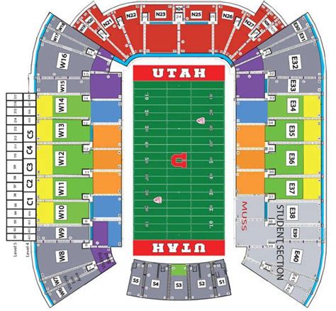 Ut Football Stadium Seating Chart