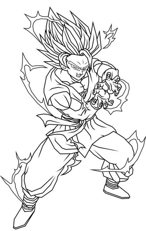 Dragon Ball Z Desenhos Para Colorir E Imprimir