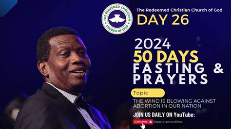 Day Of Days Rccg Fasting And Prayers Ii Pst Peter Ii Th Feb