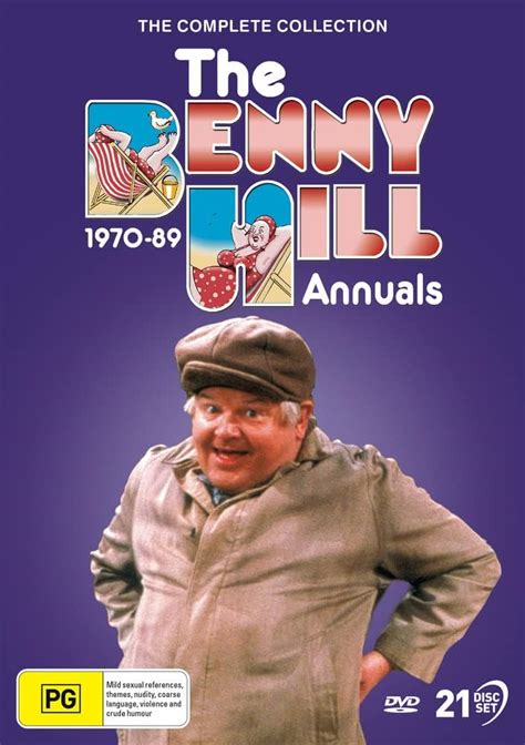 BENNY HILL: ANNUALS COLLECTION 1970 - 1989 (21DVD): Amazon.co.uk: DVD ...