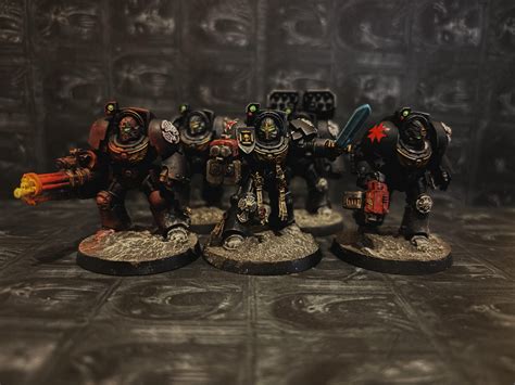 WIP TEMPLAR TERMINATOR SQUAD C&C is welcome : r/BlackTemplars