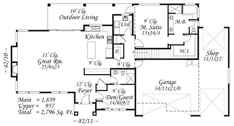 This Beautiful Northwest Modern House Plan Has An Elegant Exterior That