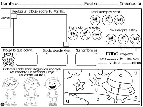 Super Recopilatorio Tareas Para Preescolar Hasta Tercero De Primariapágina20 Imagenes Educativas