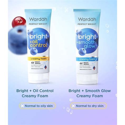 Jual Facial Wash Wardah Perfect Bright Creamy Foam Ml Ml