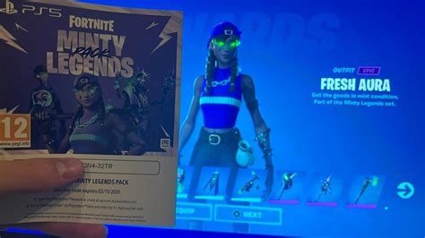 How To Get Minty Legends Pack Now Free Codes In Fortnite