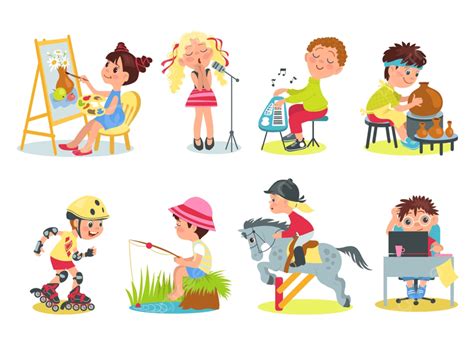 gambar anak anak hobi hobi anak anak menyenangkan sedikit