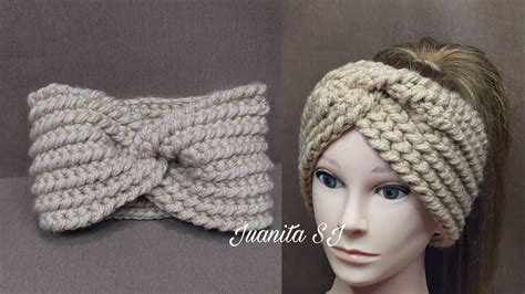 Turbante Diadema O Cintillo Tejido A Crochet Paso A Paso C Mo Tejer