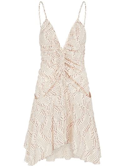 Uziela Stretch Silk Mini Dress Isabel Marant Women Luisaviaroma