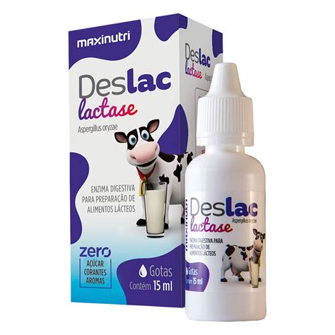 Deslac Lactase Zero Maxinutri 15ml Edin