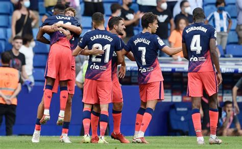 La Liga Ag Nico Triunfo Del Atl Tico De Madrid Sobre El Espanyol