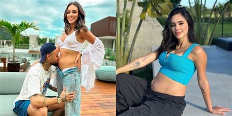 Potret Kehamilan Pacar Neymar Bruna Biancardi Yang Pamer Baby Bump