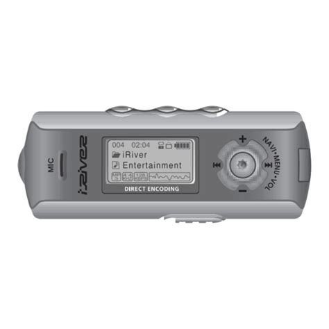 iriver ifp  series hardware instruction manual   manualslib