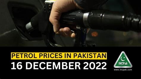 Latest Petrol Prices In Pakistan December Incpak