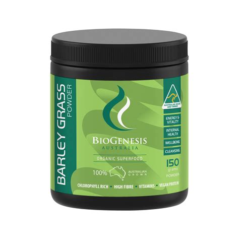 Biogenesis Barley Grass Powder Australian Barley Grass Australian