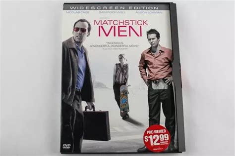 Dvd Matchstick Men 2003 Warner Bros Entertainment Comedy Drama Swedemom