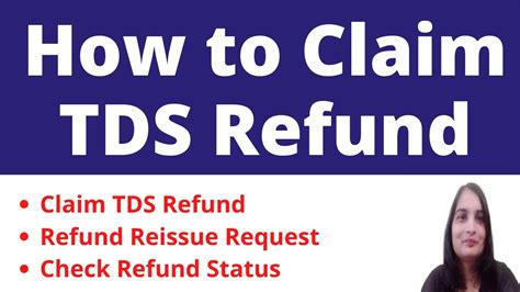 How To Claim Tds Refund In Hindi How To Check Tds Refund Status