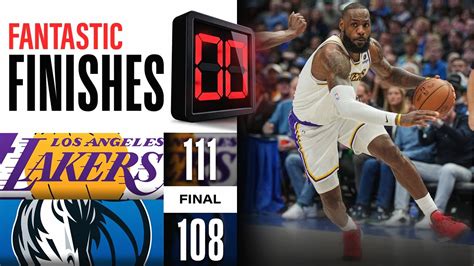 Final 3:19 WILD ENDING Lakers vs Mavericks | February 26, 2023