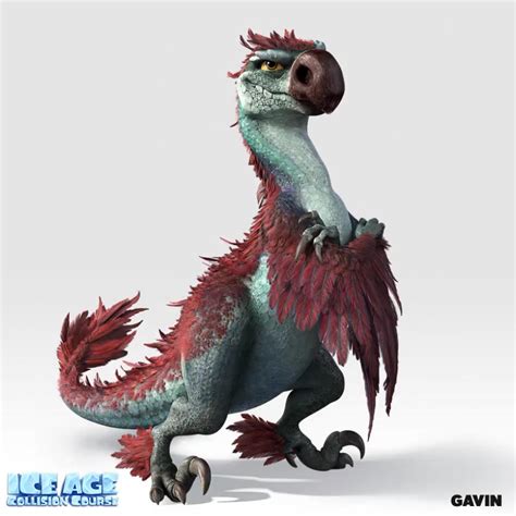 Ice Age 5 Gavin the Dinosaurs Bird by valentinfrench on DeviantArt