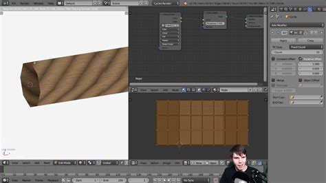 Creating A Rope in Blender Using Curves and Displacement | Tutorialzgeek