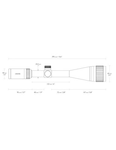 Hawke Fast Mount IR 6 24x50 AO Mil Dot 11465