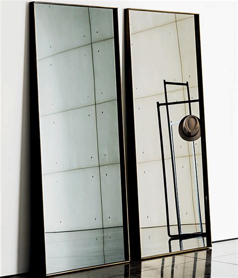 Visual Large Floor Framed Mirror Sovet Rectangular Mirror Wall