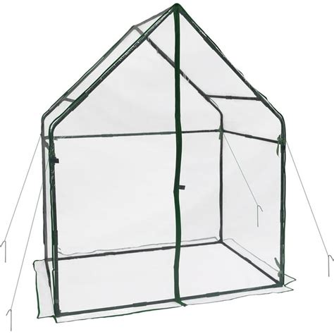 Gardzen Mini Greenhouse Heavy Duty Portable Green House, Clear Tent ...