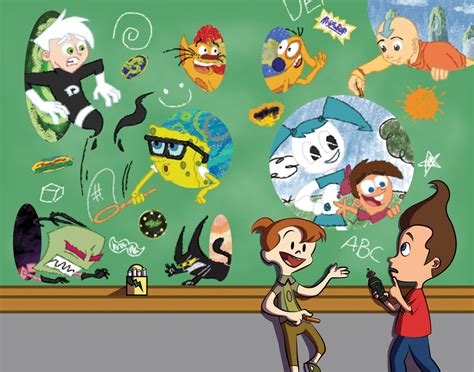 I am disappointed at the lack of ChalkZone love in this image gallery. So here's some with a big ...