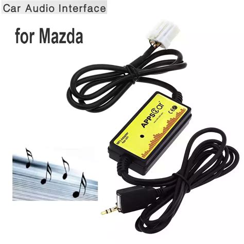 USB AUX MP3 адаптер для магнитолы Mazda эмулятор СД чейнджера Мазда ...