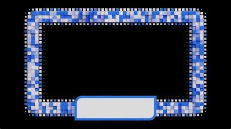 animated stream overlay stock video footage