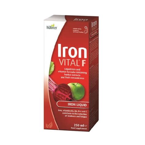 Iron Vital F 250ml Hübner Natura24