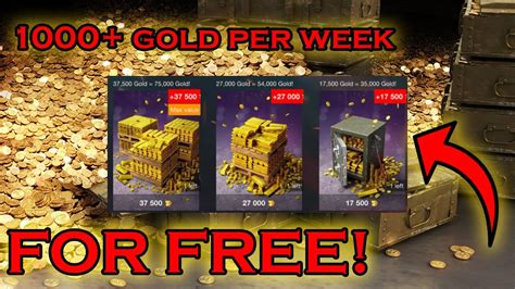 Do THIS To Get FREE GOLD In WoT Blitz 1000 Per Week YouTube