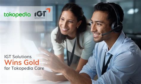 Igt Solutions Wins Gold For Tokopedia Care