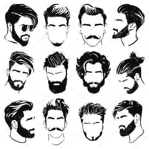 Moda Para Homens Drawing Male Hair Hair And Beard Styles Guy Drawing